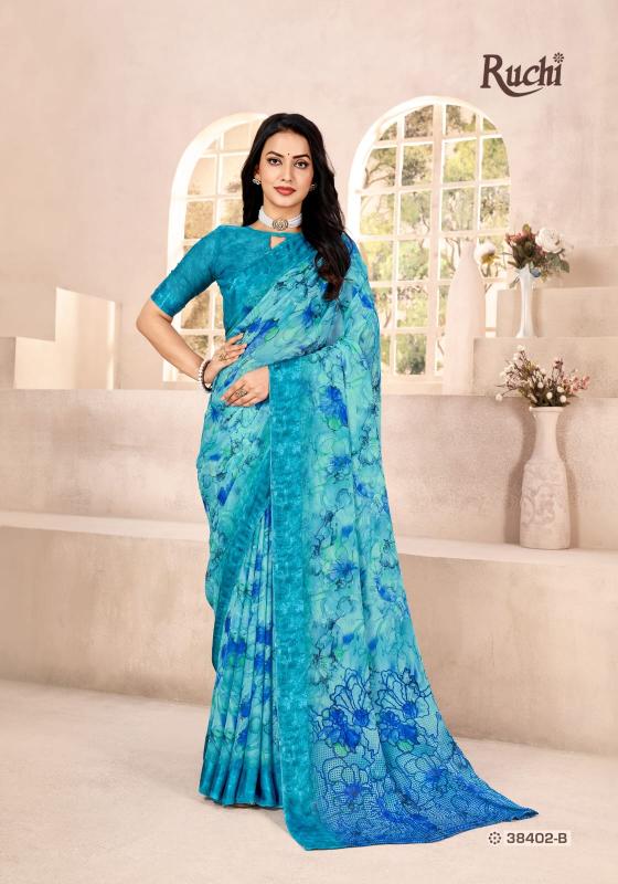 Ruchi red velvet vol-41 saree wholesale clothes india
